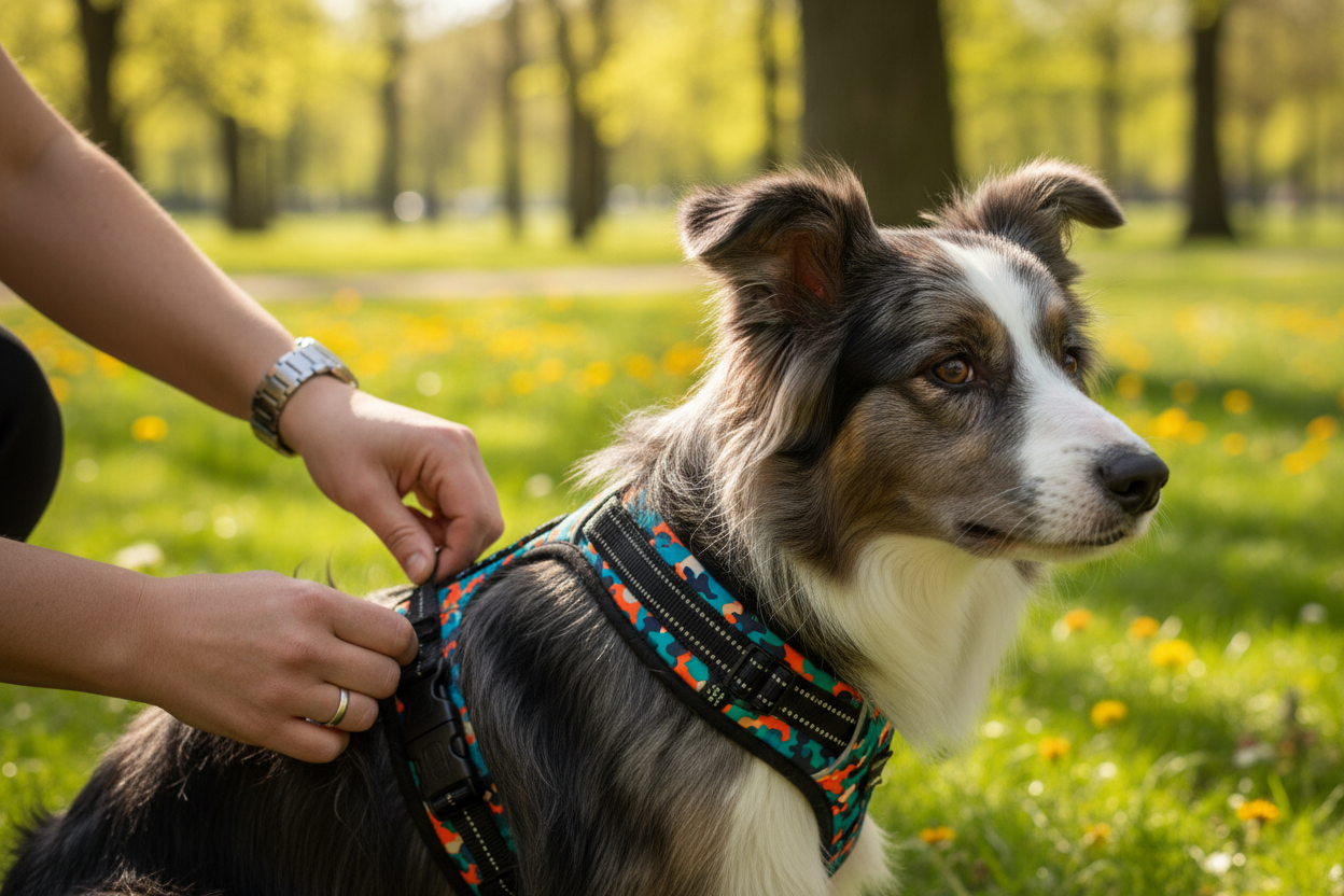 Cómo elegir un arnés para perro: guía completa